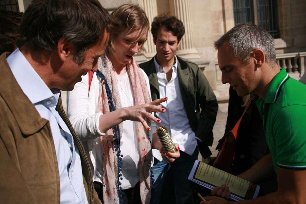 Rallye Paris Louvre team challenge